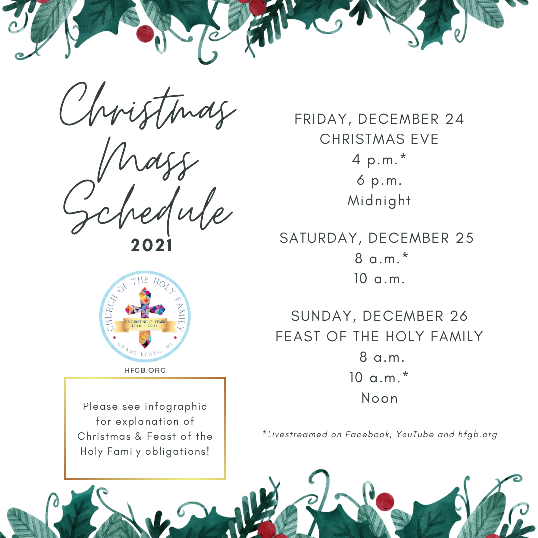 Christmas-Mass-Schedule-2021-Instagram-Post-1 - Church of the Holy Family