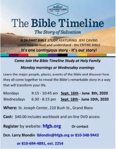 The Bible Timeline - Church of the Holy Family